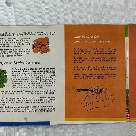 VTG Proctor-Silex Ice Cream Freezer Recipe Book - Picture 9 of 14